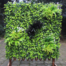 DIY customized vertical garden artificial leaves foliage for mall decoration